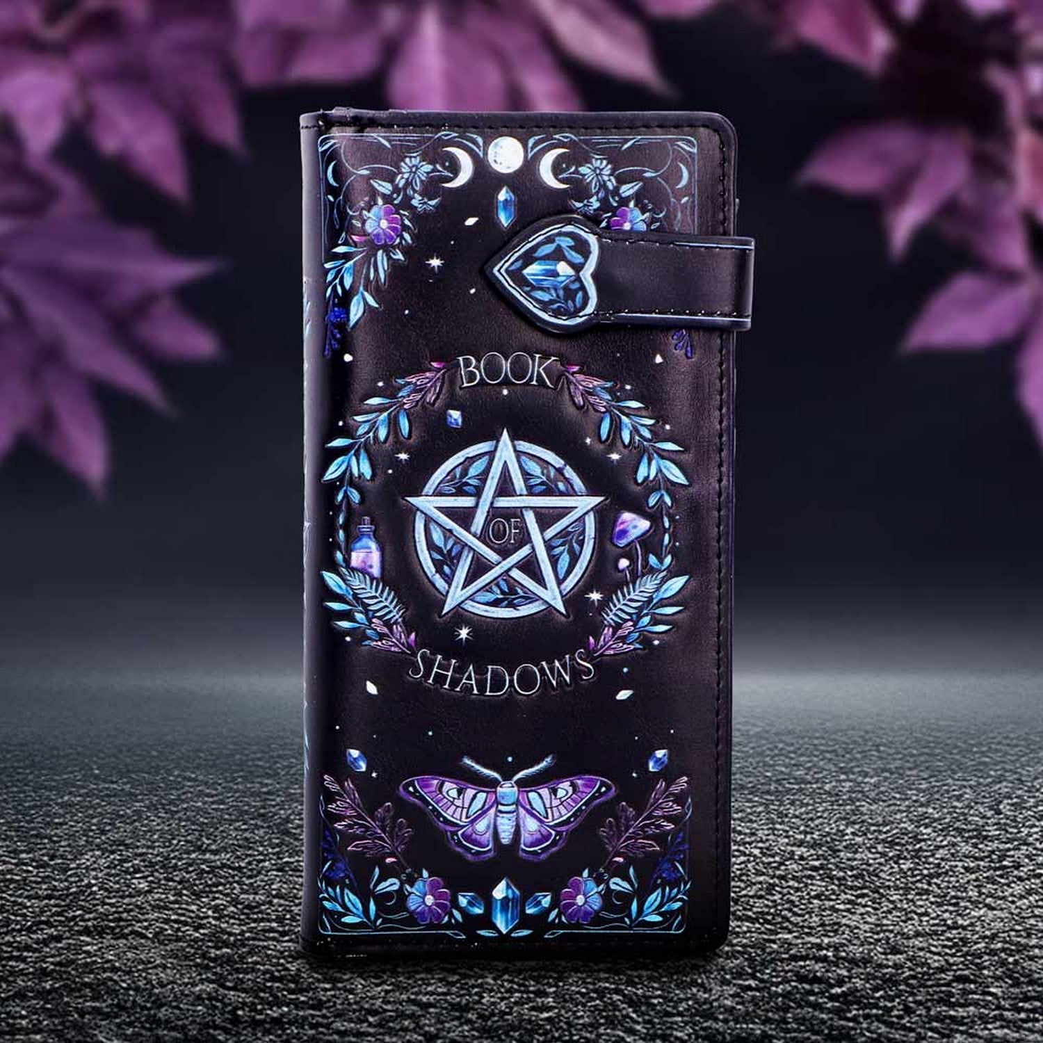 Book of Shadows Embossed Purse 18.5cm B7260C25