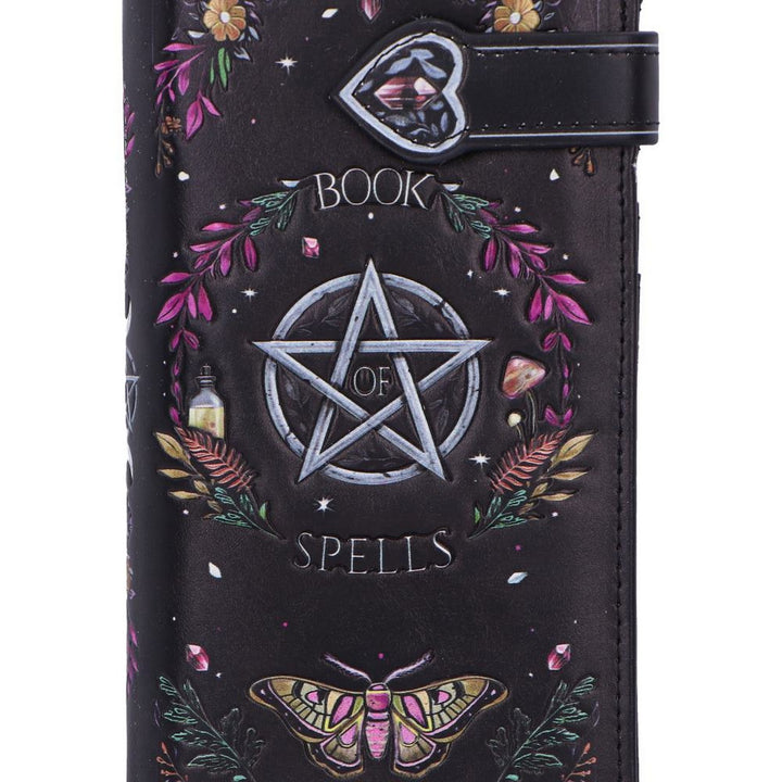 Book of Shadows Embossed Purse 18.5cm B7261C25