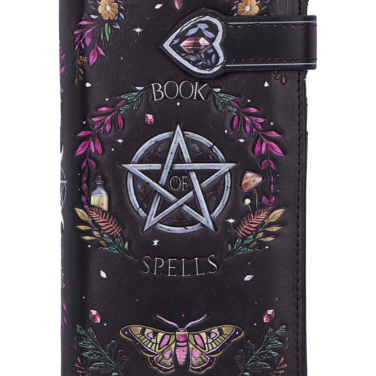 Book of Shadows Embossed Purse 18.5cm B7261C25