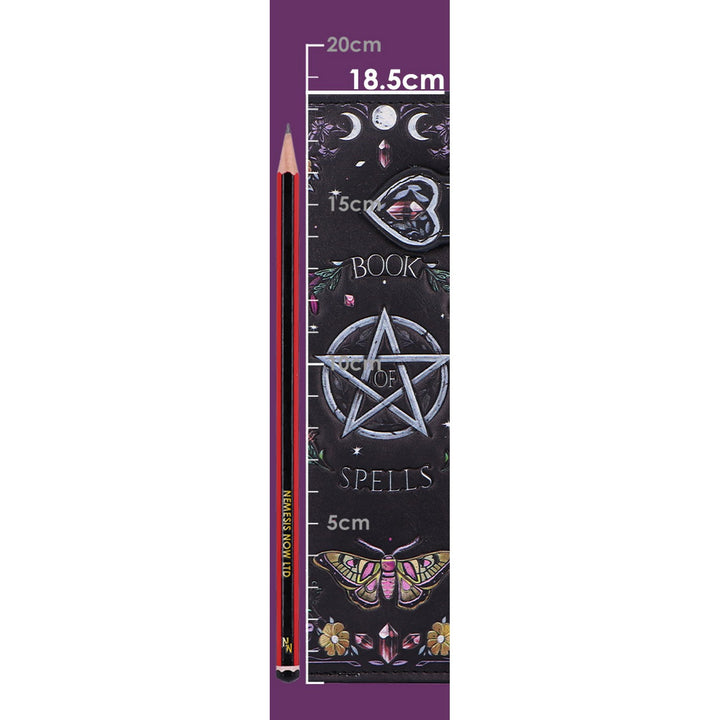 Book of Shadows Embossed Purse 18.5cm B7261C25