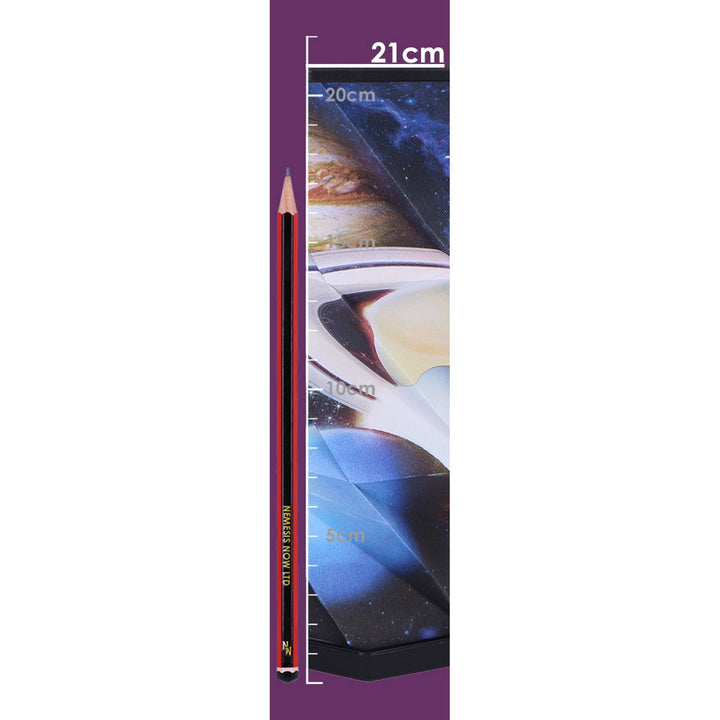 Solar System Foldable Lamp Rechargeable Powered USB 21cm B7317C25