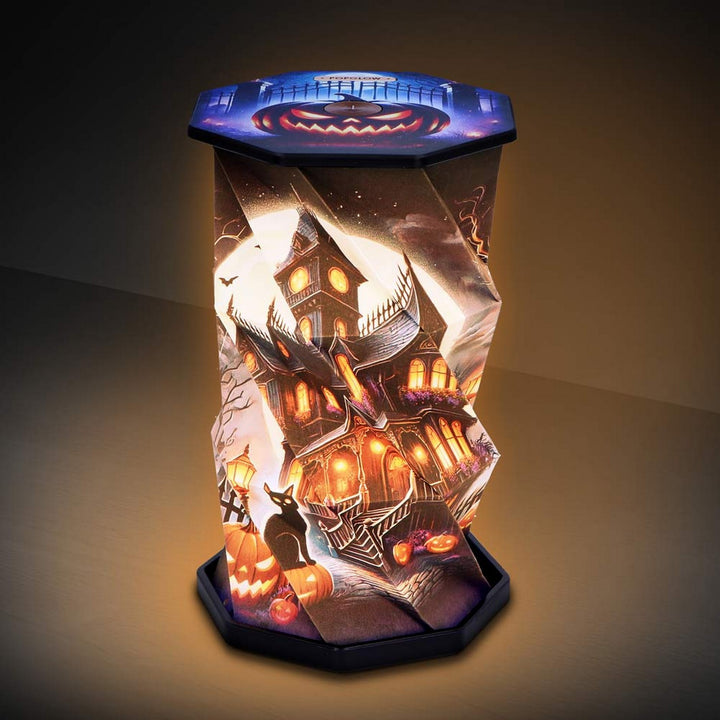Pumpkin Manor Foldable LED Lamp 21cm B7322C25