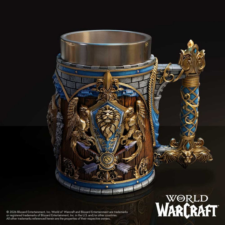 World of Warcraft Alliance Tankard 15.5cm B7323A26