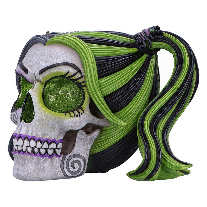 Drop Dead Gorgeous - Beetles and Bugs Skull 12.9cm B7327A26
