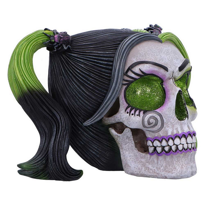 Drop Dead Gorgeous - Beetles and Bugs Skull 12.9cm B7327A26