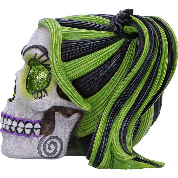 Drop Dead Gorgeous - Beetles and Bugs Skull 12.9cm B7327A26