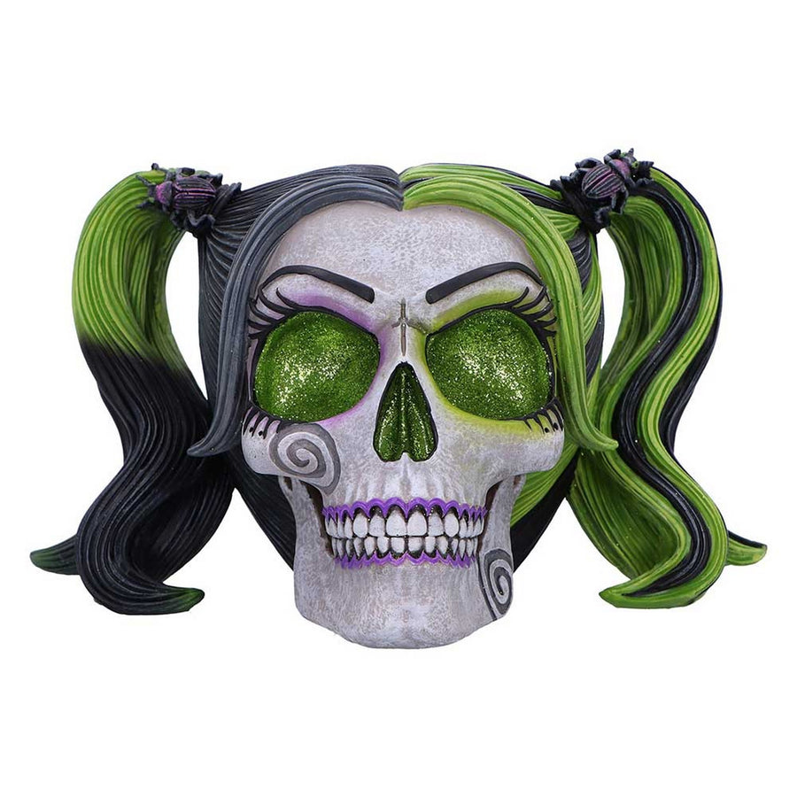 Drop Dead Gorgeous - Beetles and Bugs Skull 12.9cm B7327A26