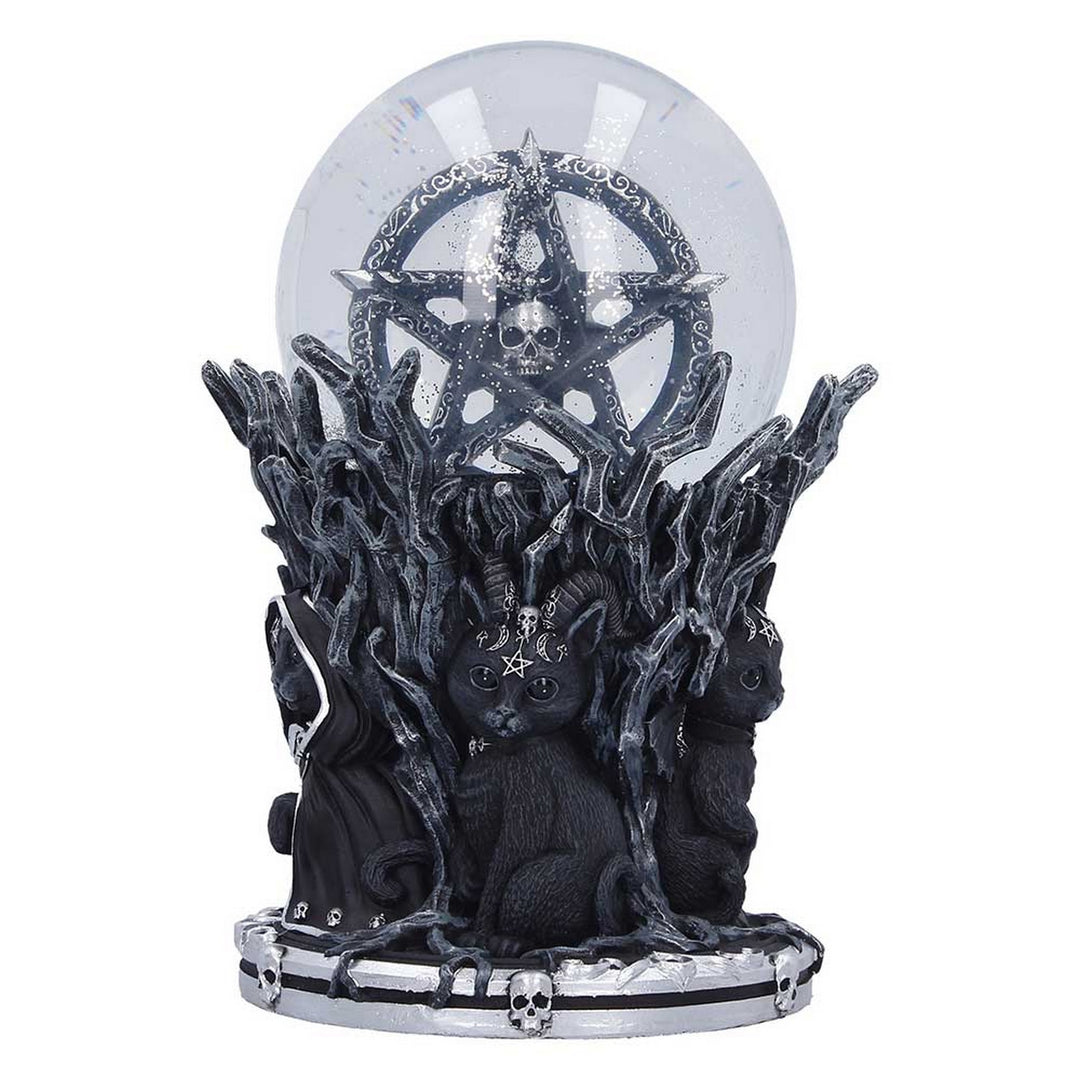 Cult Cuties Circle of Mischief Snow Globe 12cm B7330A26