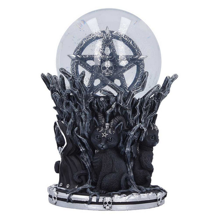 Cult Cuties Circle of Mischief Snow Globe 12cm B7330A26