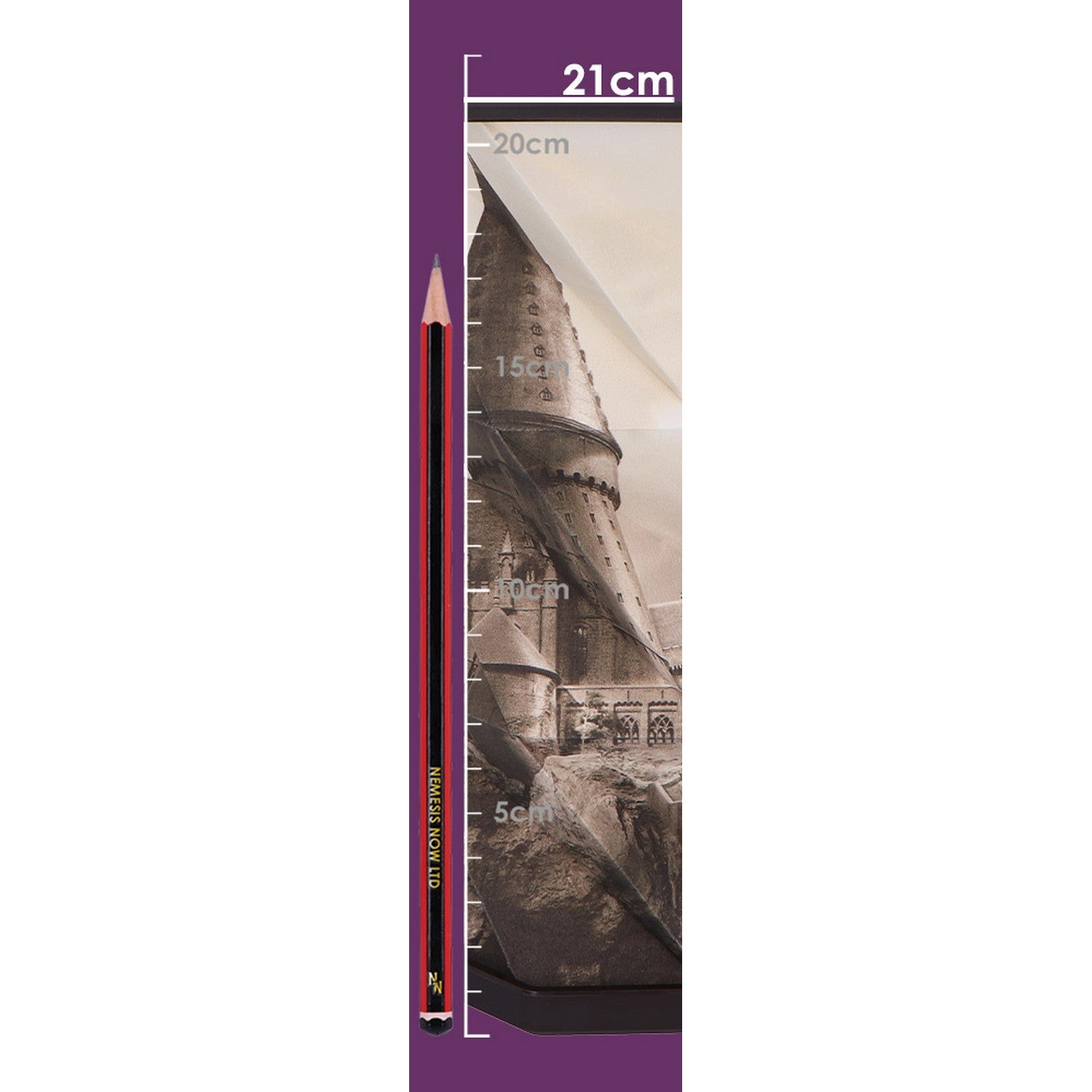 Harry Potter Hogwarts Castle Foldable LED Dimmable Lamp 21cm B7339C25