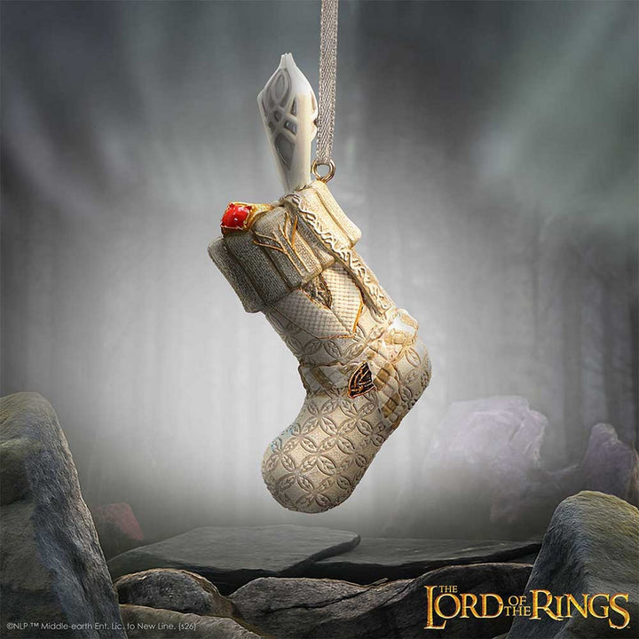 Lord of the Rings Gandalf the White Stocking Hanging Ornament 7.5cm B7346A26