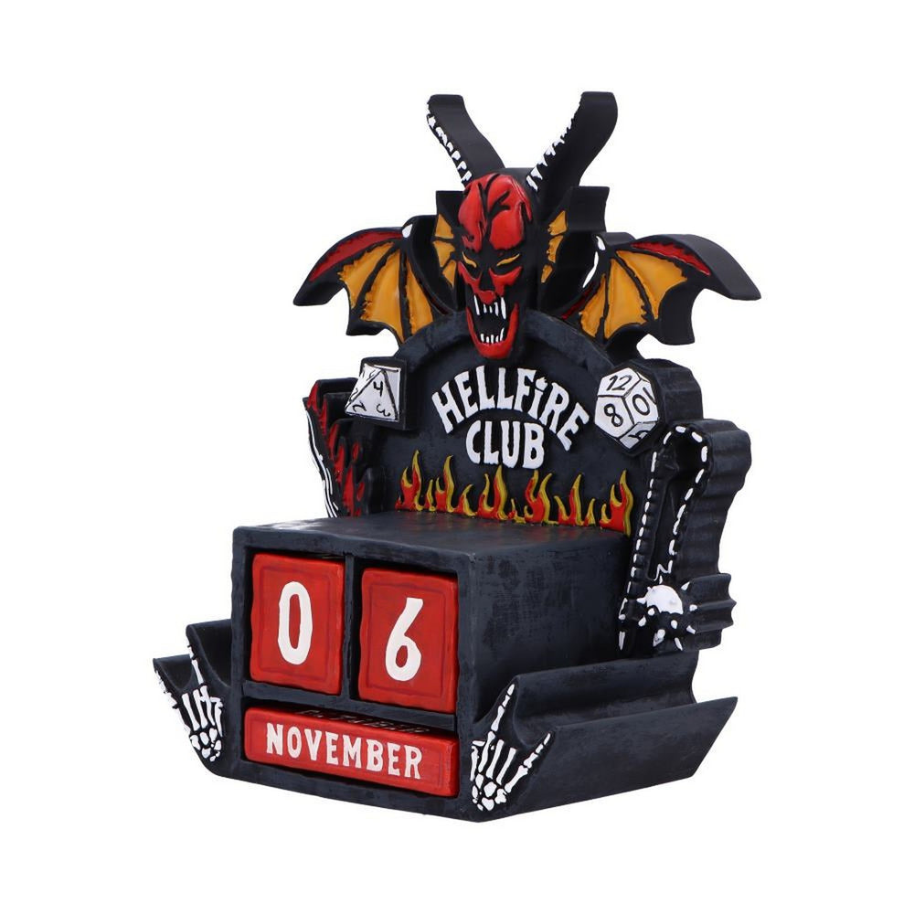 Stranger Things Hellfire Club Perpetual Calendar B7350C25