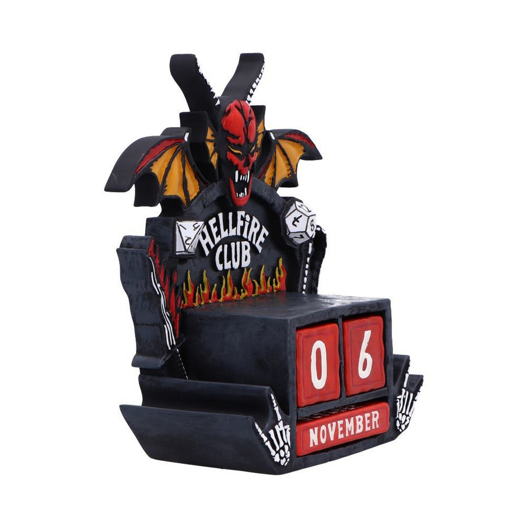 Stranger Things Hellfire Club Perpetual Calendar B7350C25