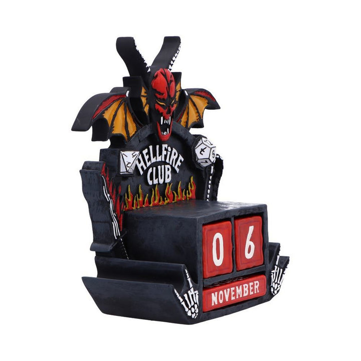 Stranger Things Hellfire Club Perpetual Calendar B7350C25