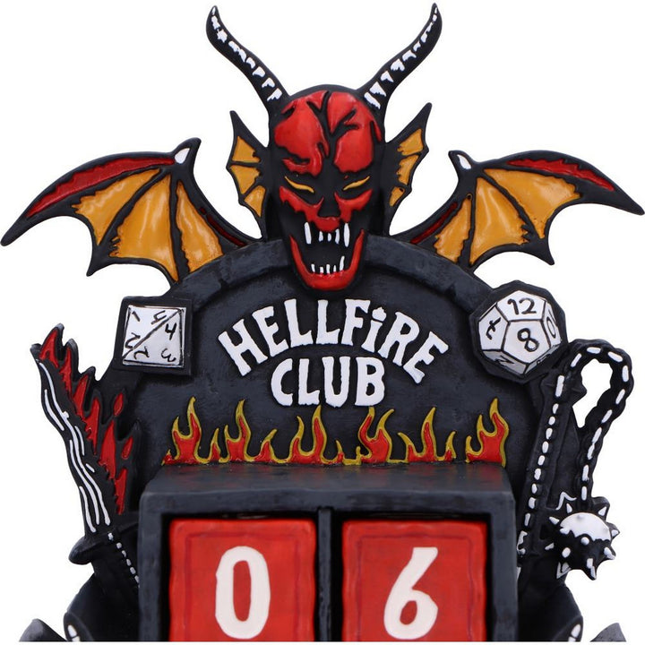 Stranger Things Hellfire Club Perpetual Calendar B7350C25