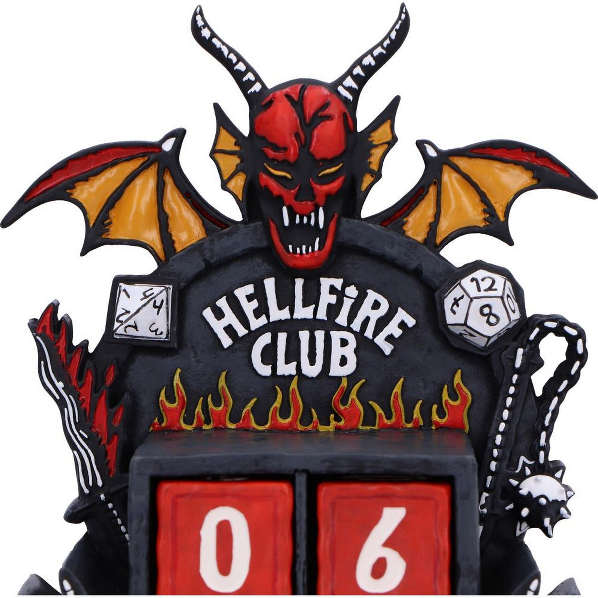 Stranger Things Hellfire Club Perpetual Calendar B7350C25