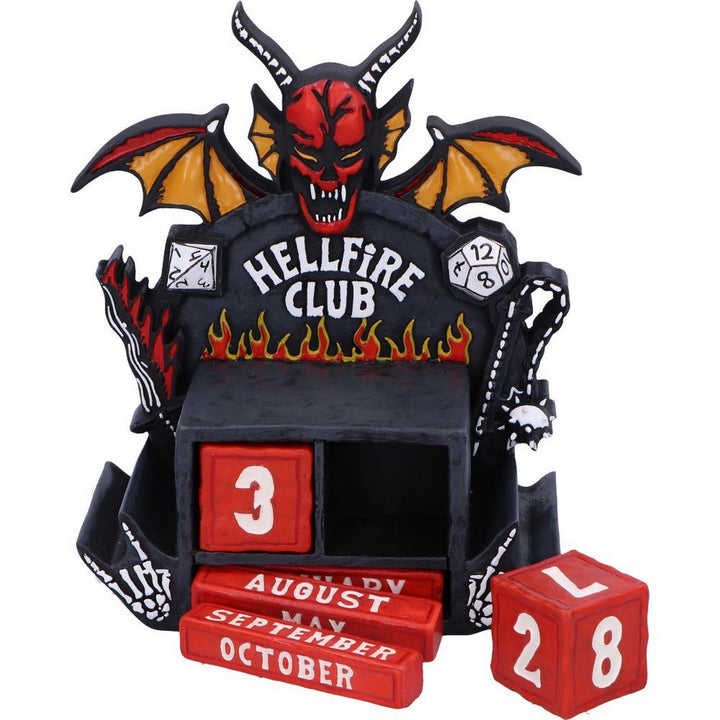 Stranger Things Hellfire Club Perpetual Calendar B7350C25
