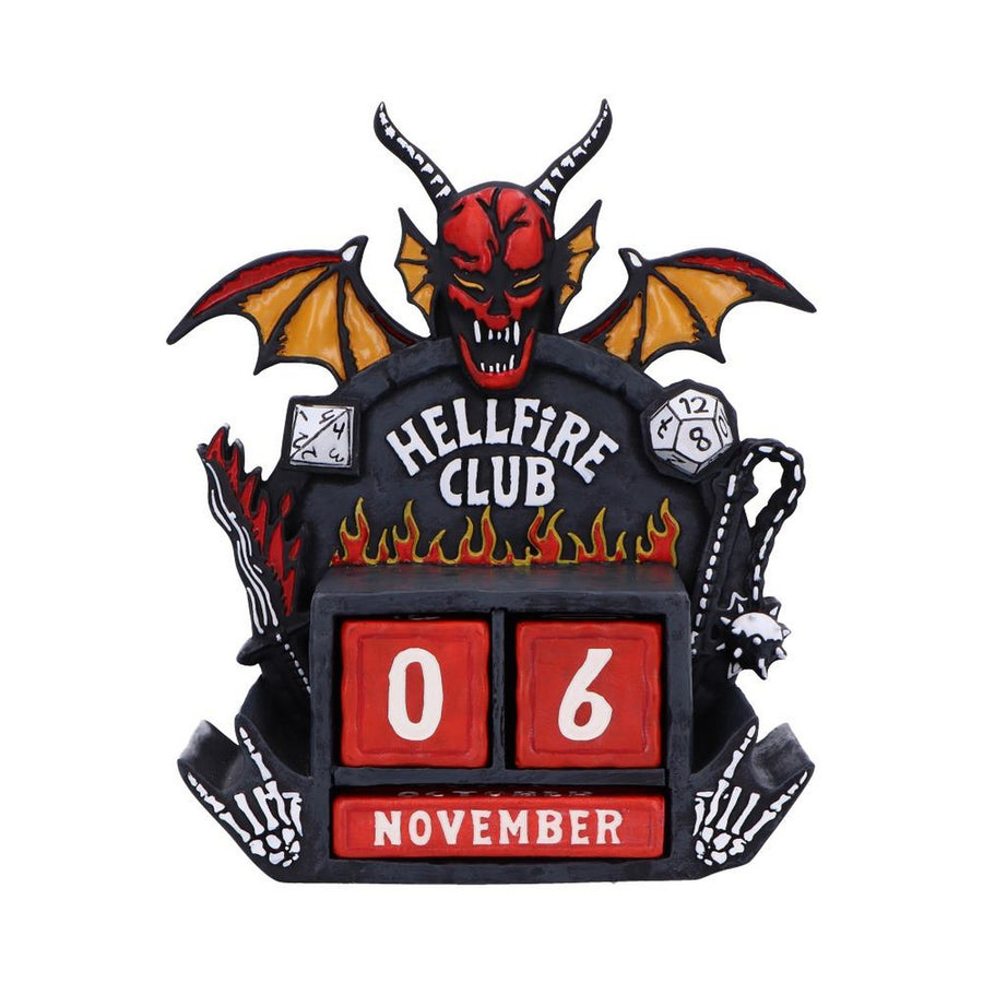 Stranger Things Hellfire Club Perpetual Calendar B7350C25