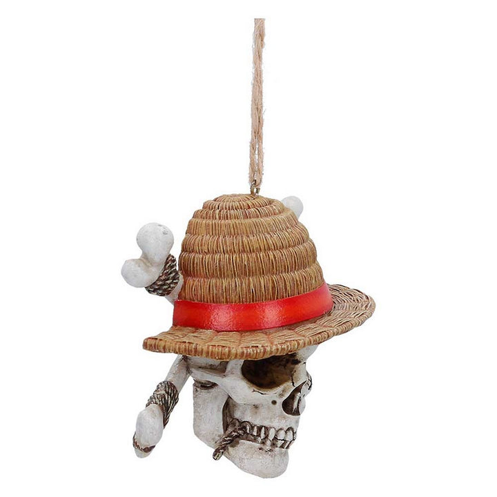 One Piece Luffy Jolly Roger Hanging Ornament 5cm B7358A26