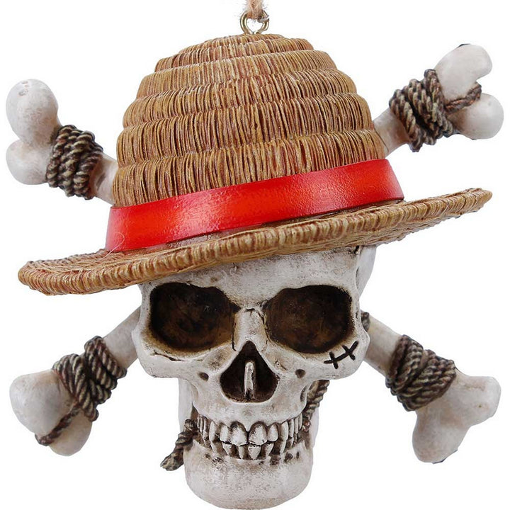 One Piece Luffy Jolly Roger Hanging Ornament 5cm B7358A26