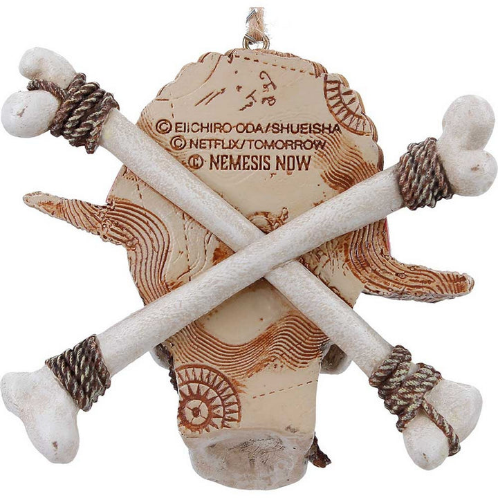 One Piece Luffy Jolly Roger Hanging Ornament 5cm B7358A26
