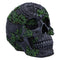 Aged Pentagram Skull Figurine B7366A26