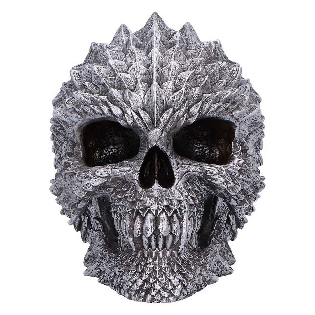 Scaled Remains Skull Figurine 15.4cm B7369A26