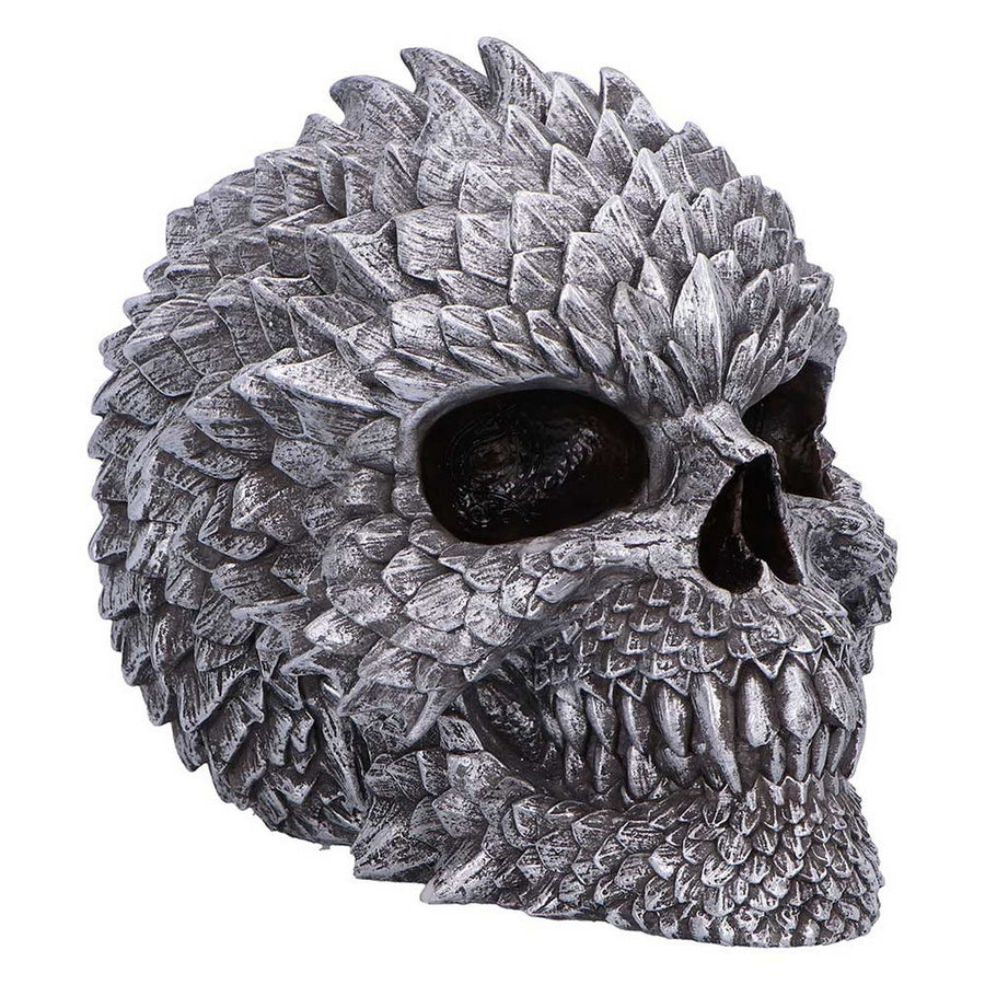 Scaled Remains Skull Figurine 15.4cm B7369A26
