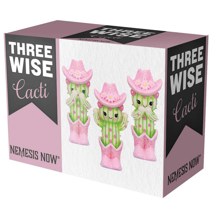 Three Wise Cacti 9.5cm B7370A26