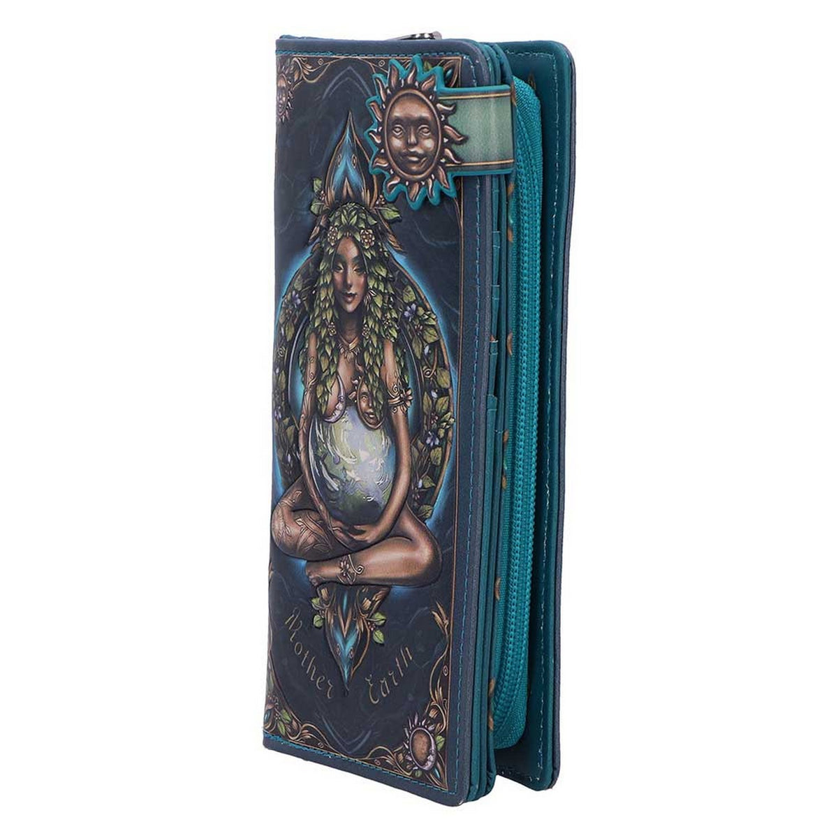 Mother Earth Embossed Purse 18.5cm B7371A26