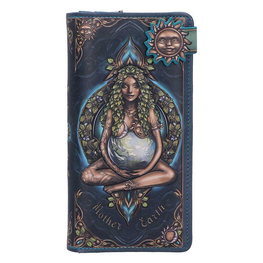 Mother Earth Embossed Purse 18.5cm B7371A26