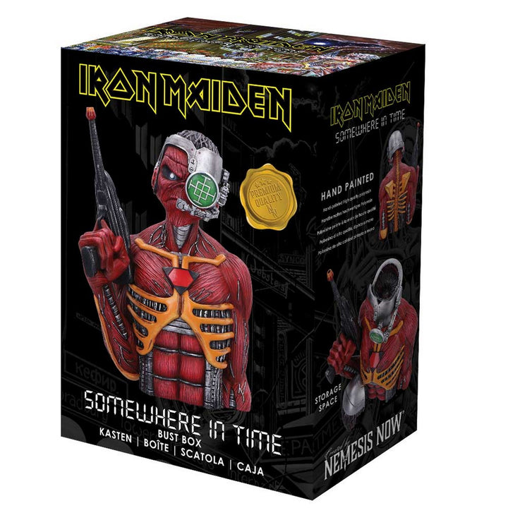 Iron Maiden Somewhere In Time Eddie Bust 29.8cm B7372A26