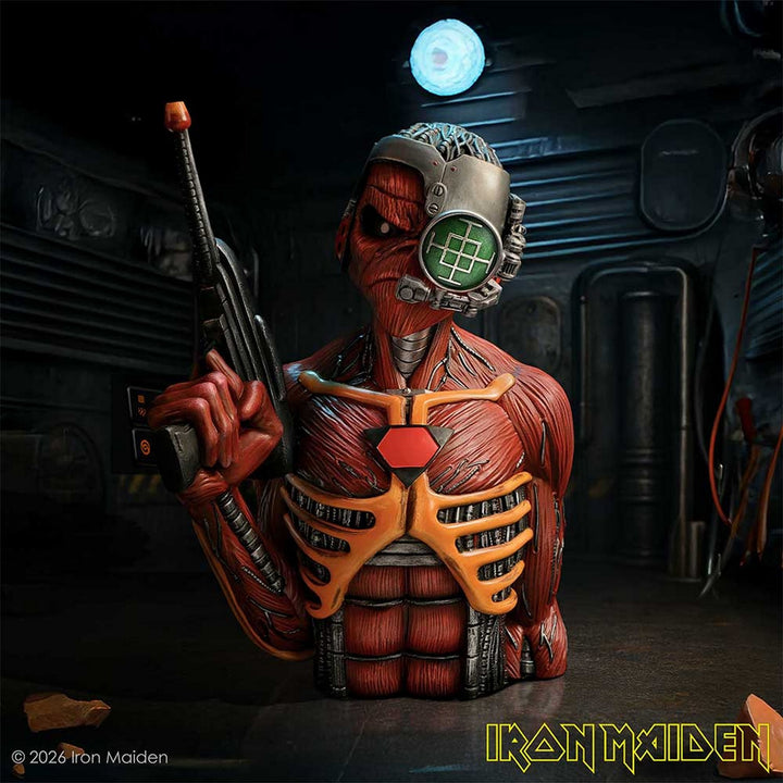 Iron Maiden Somewhere In Time Eddie Bust 29.8cm B7372A26