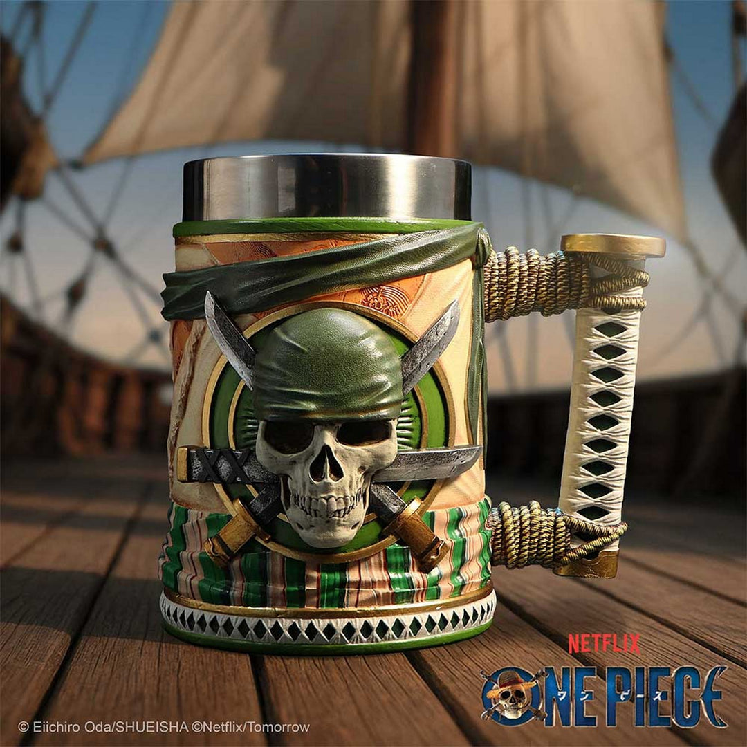 One Piece Zoro Tankard 15.5cm B7384A26