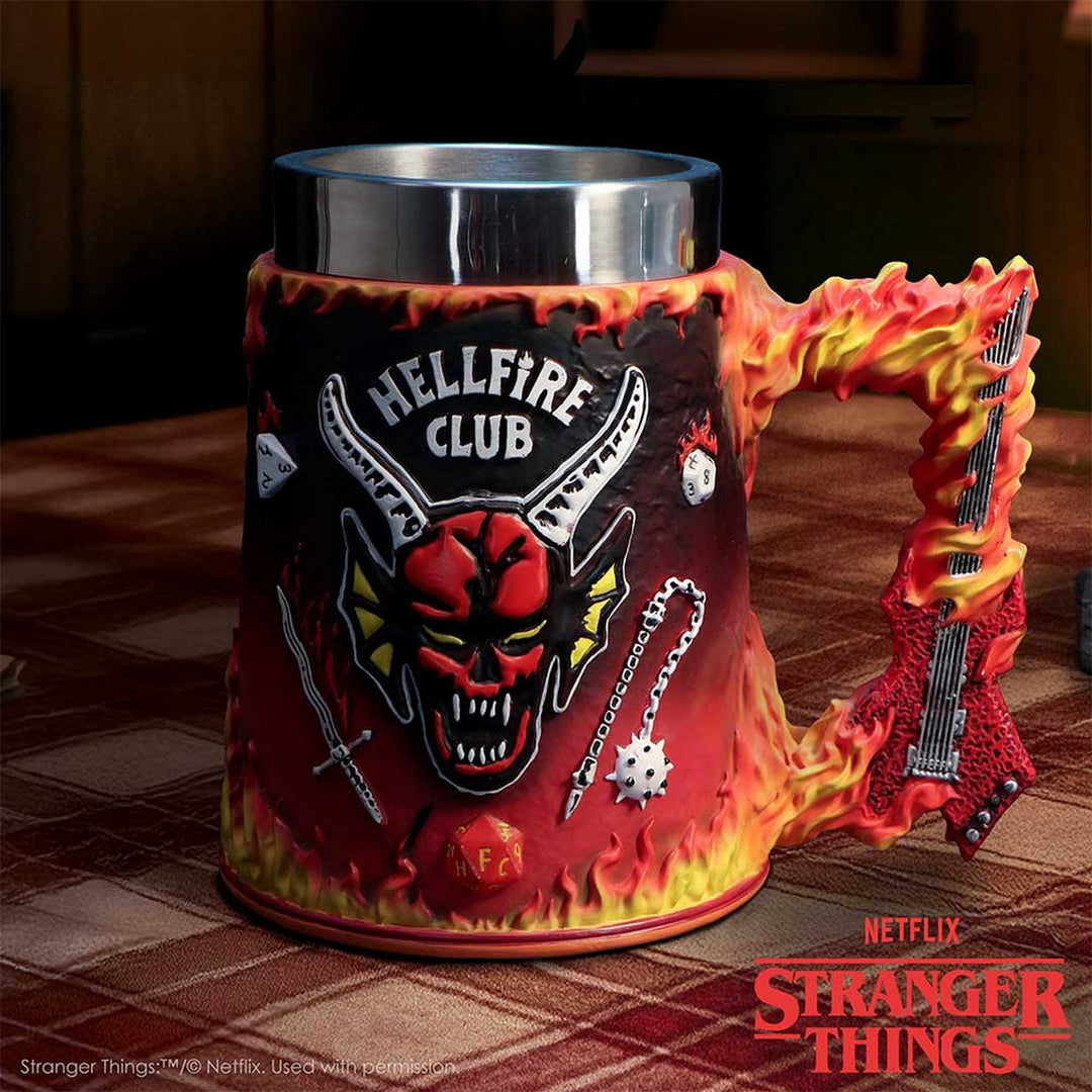 Stranger Things Hellfire Club Tankard 15.5cm B7388A26