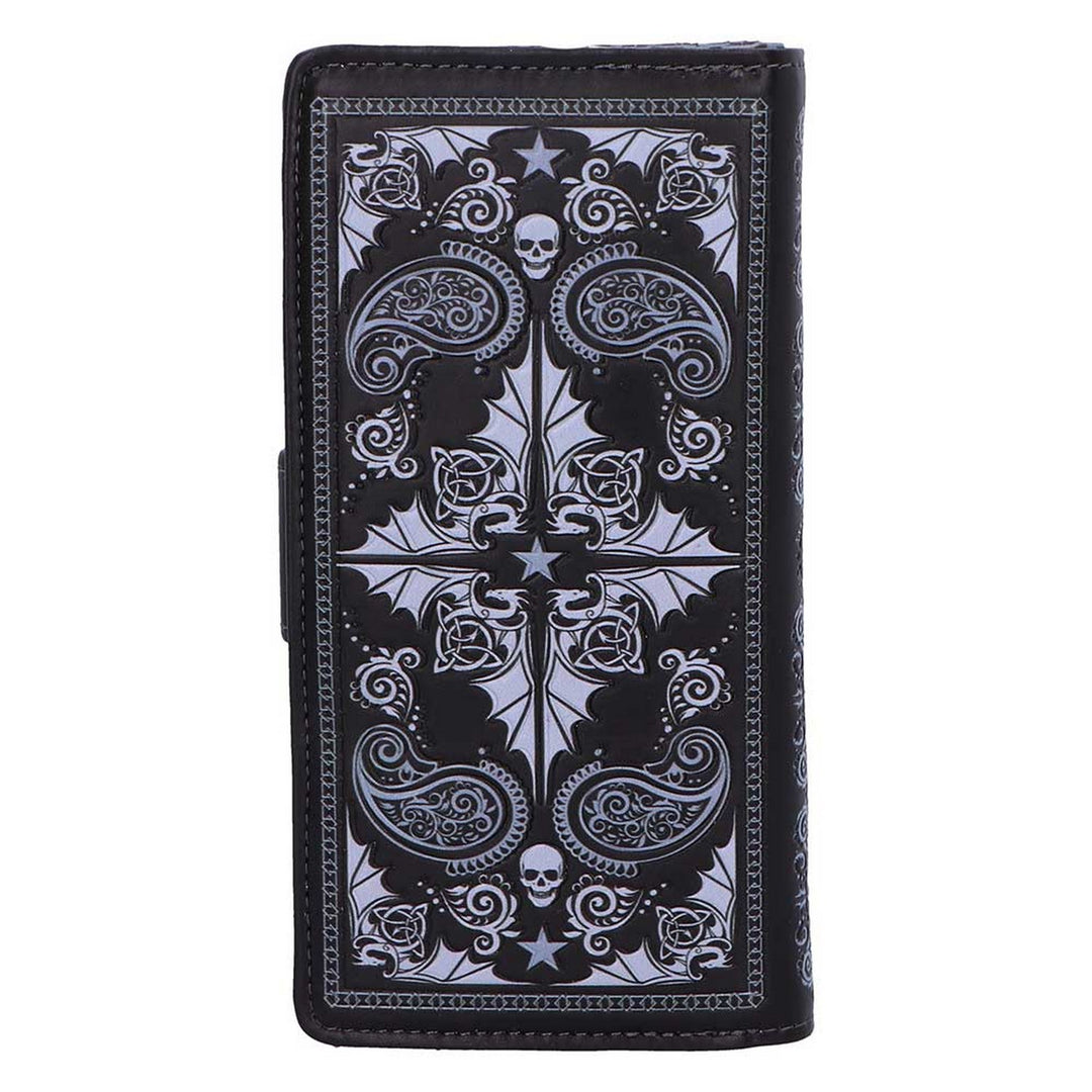 Skull Embrace Embossed Purse by Anne Stokes B7393A26