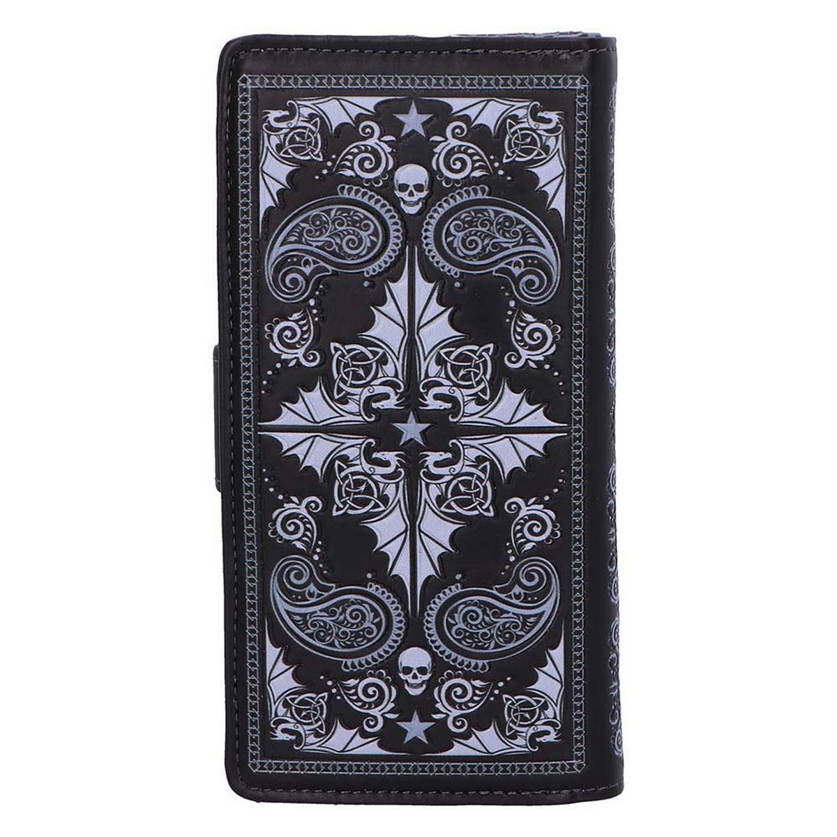 Skull Embrace Embossed Purse by Anne Stokes B7393A26