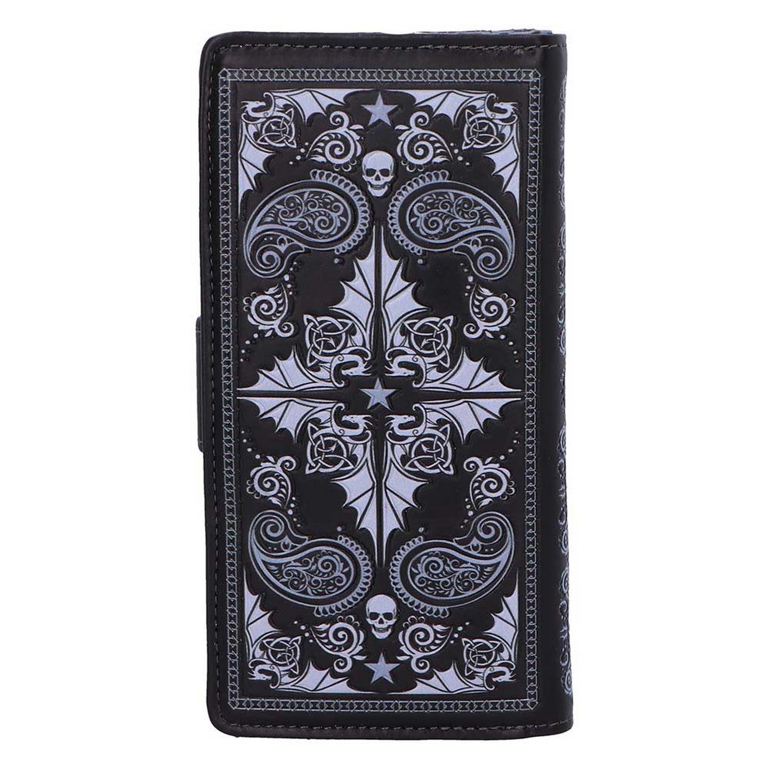 Skull Embrace Embossed Purse by Anne Stokes B7393A26