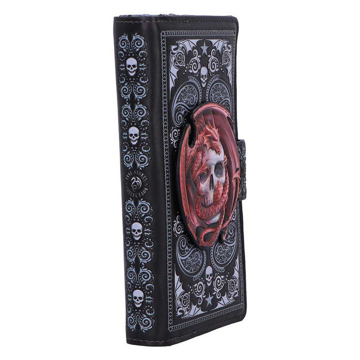 Skull Embrace Embossed Purse by Anne Stokes B7393A26