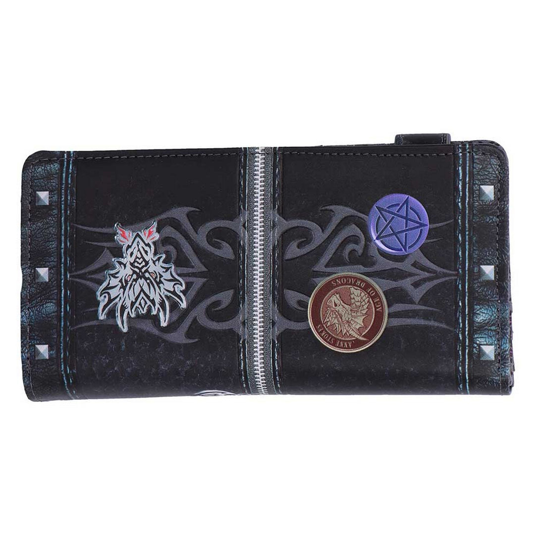 Unzipped Dragon Embossed Purse by Anne Stokes B7394A26