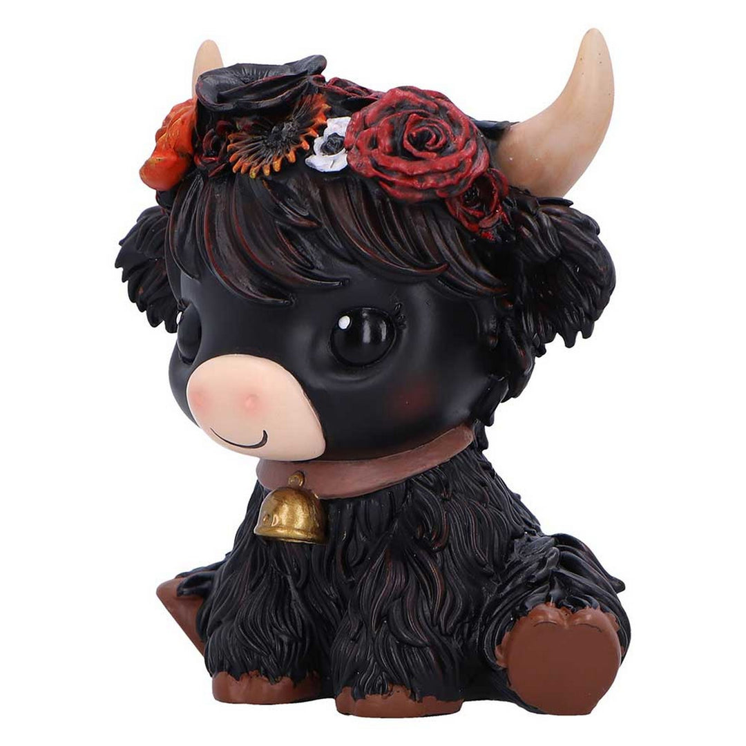 Dahlia Black Flower Cow 10.8cm B7447A26