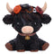 Dahlia Black Flower Cow 10.8cm B7447A26