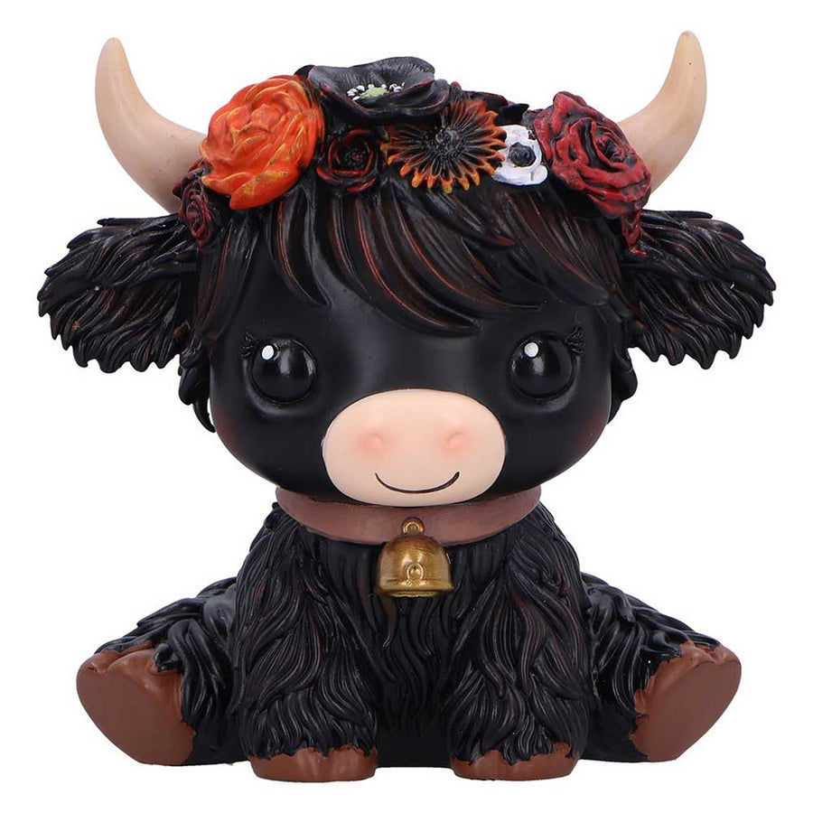 Dahlia Black Flower Cow 10.8cm B7447A26