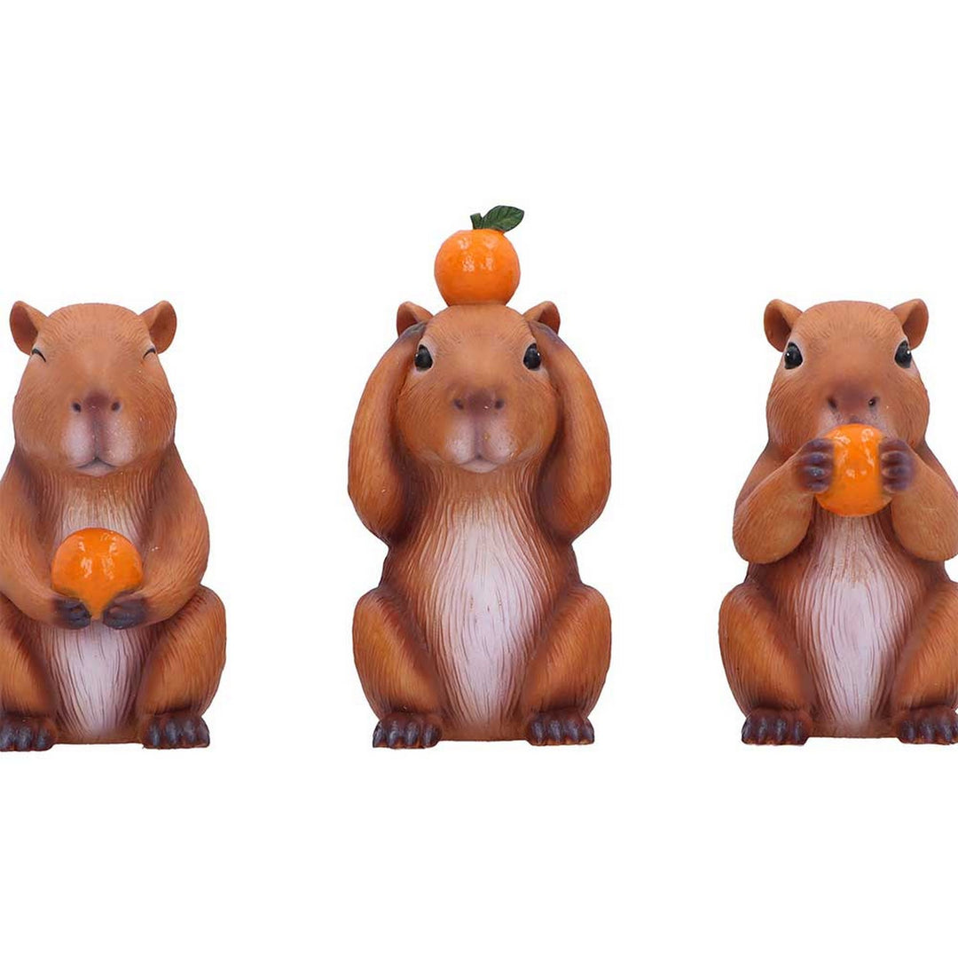 Three Wise Capybara 10.5cm B7448A26