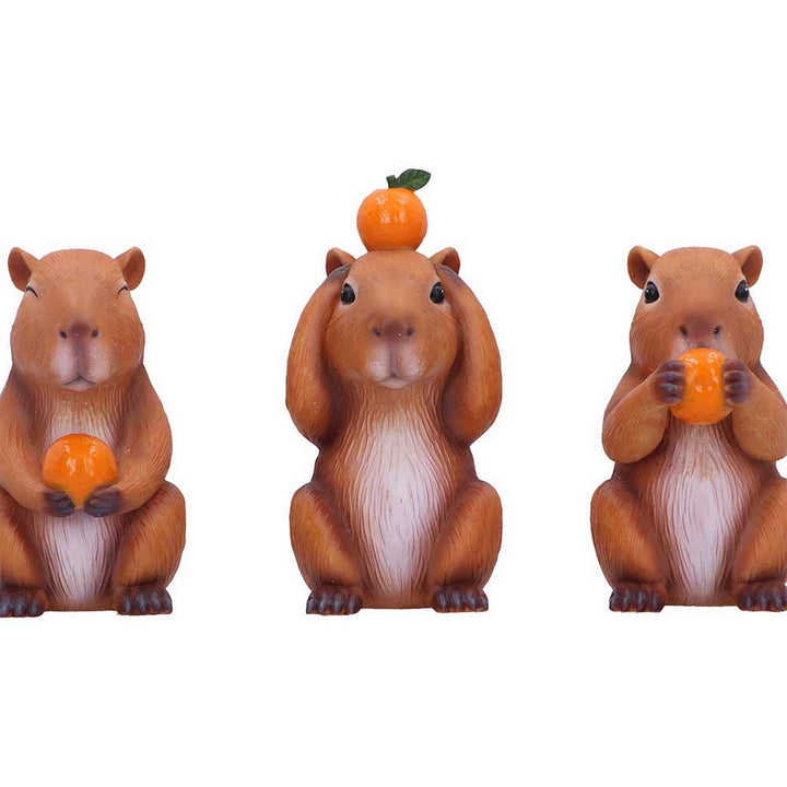 Three Wise Capybara 10.5cm B7448A26