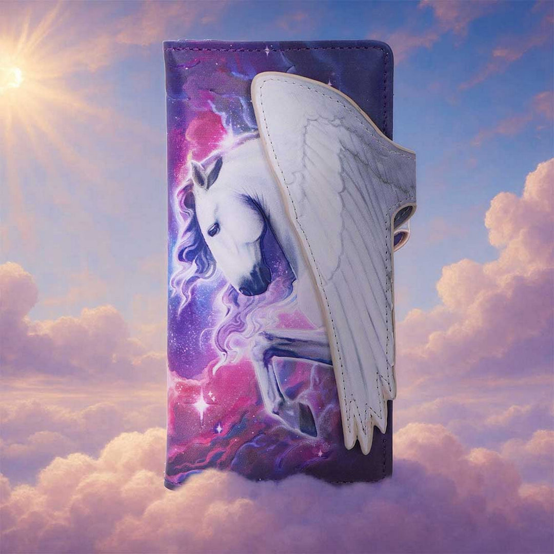 Mythical Flight Embossed Purse B7472A26