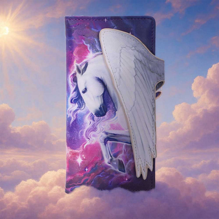 Mythical Flight Embossed Purse B7472A26
