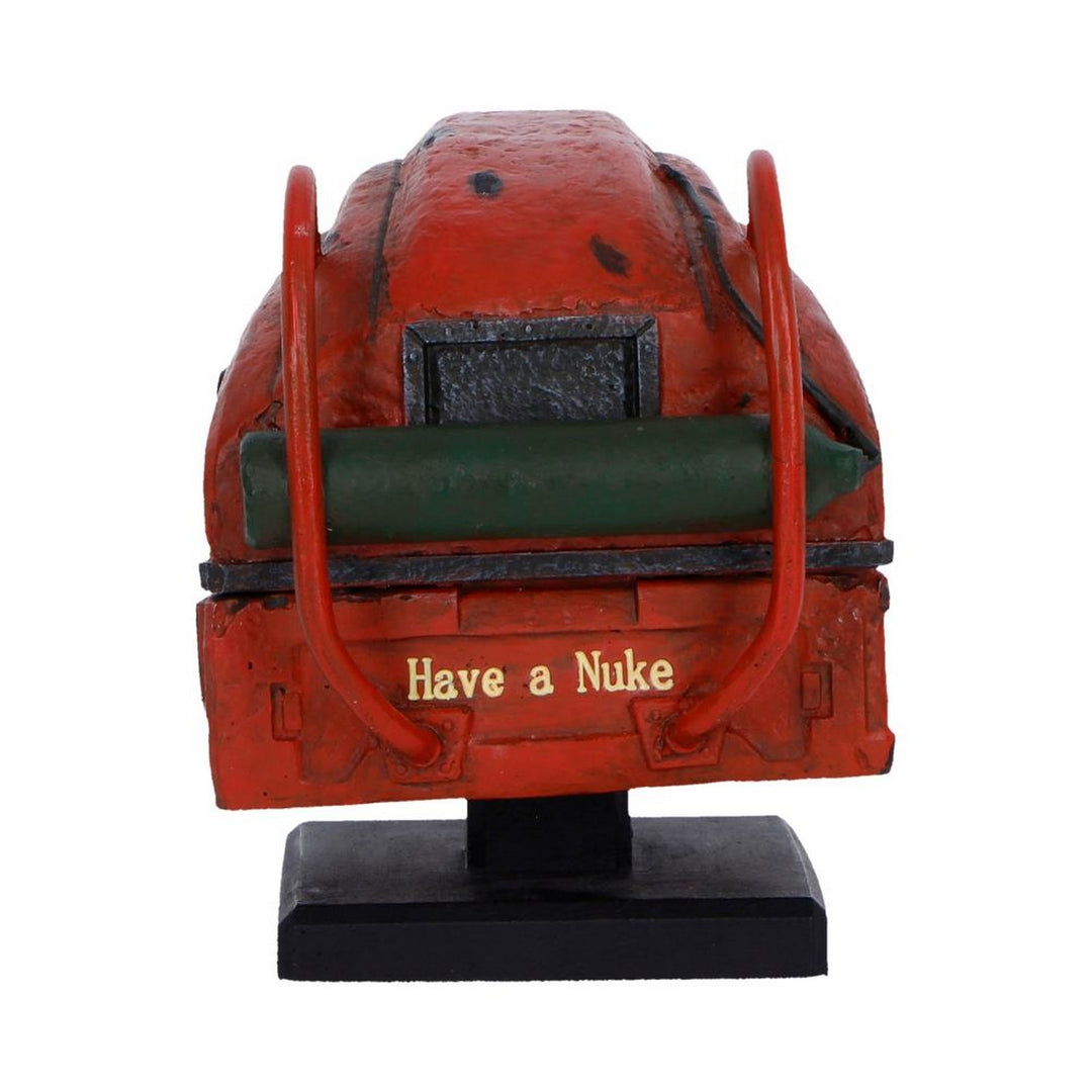 Fallout Nukatron Helmet Miniature Replica Figurine 11cm B7493B26