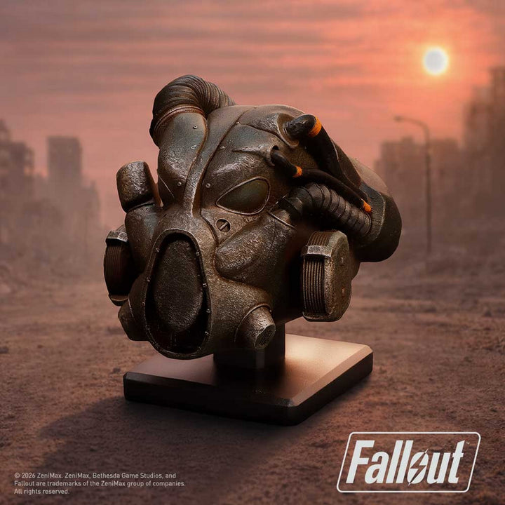 Fallout X-01 Helmet Miniature Replica Figurine 11.5cm B7494B26