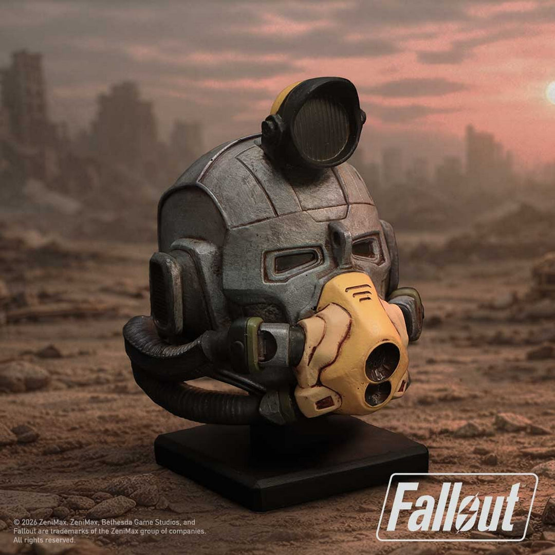 Fallout Excavator Helmet Miniature Replica Figurine 14cm B7496B26
